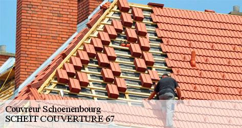 SCHEIT-ADEL COUVERTURE 67 ; le couvreur à contacter pour la réparation de votre toiture à Schoenenbourg