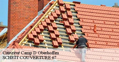 SCHEIT-ADEL COUVERTURE 67 ; le couvreur à contacter pour la réparation de votre toiture à Camp D Oberhoffen