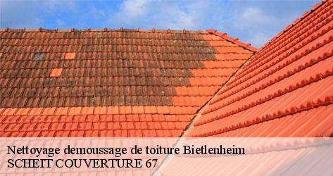 SCHEIT COUVERTURE 67 spécialiste du nettoyage de toiture à Bietlenheim 