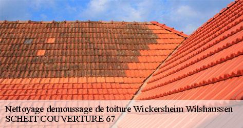 SCHEIT COUVERTURE 67 spécialiste du nettoyage de toiture à Wickersheim Wilshaussen