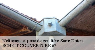 Installation de zinguerie avec SCHEIT COUVERTURE 67