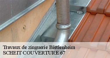 Travaux de zinguerie de toiture : choisissez de faire confiance au zingueur SCHEIT COUVERTURE 67