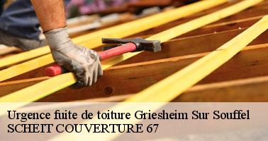 Urgence infiltration toit à Griesheim Sur Souffel? Sollicitez SCHEIT COUVERTURE 67 pour une intervention rapide