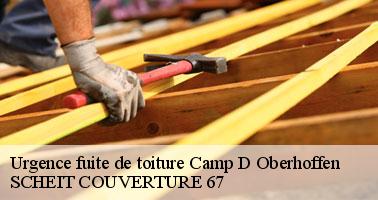 Réparation d’urgence de toiture : tournez-vous vers les services de SCHEIT COUVERTURE 67
