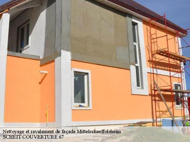 Entreprise de nettoyage et ravalement de façade à Mittelschaeffolsheim : SCHEIT COUVERTURE 67