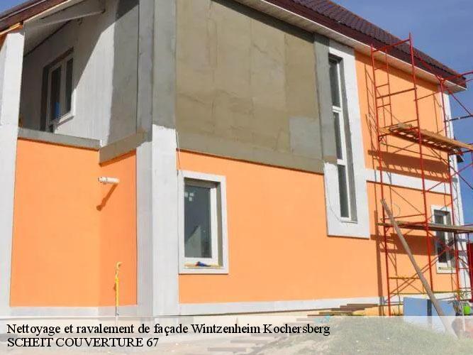Des travaux de nettoyage de façade à Wintzenheim Kochersberg selon les règles de l’art